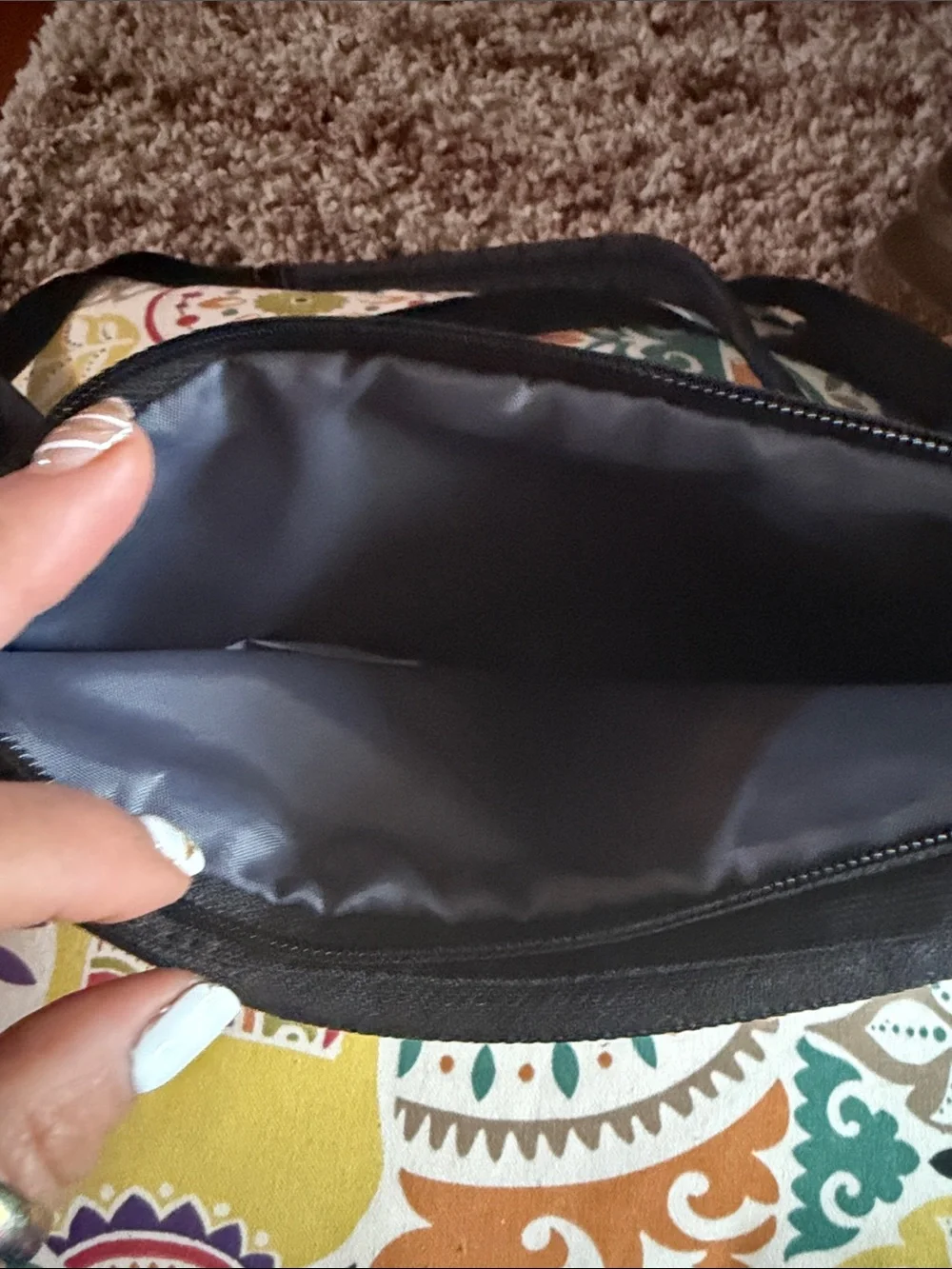 Timbuk2 Black Messenger Bag with Yellow Accent Strap